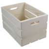 wooden crate hand holed 14
