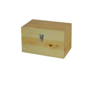 wooden hinge top chest