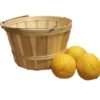 wooden peck baskets