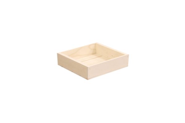 wooden box 11x10x3