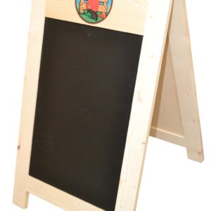 Wooden A-Frame Chalkboard