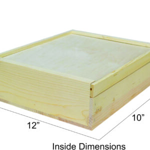 wooden slat pull box
